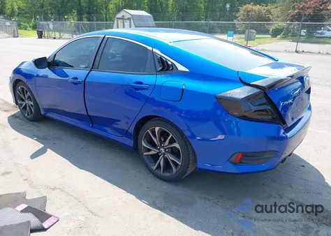 2019 Honda Civic Sport из США, поврежденный, VIN 2HGFC2F80KH594082
